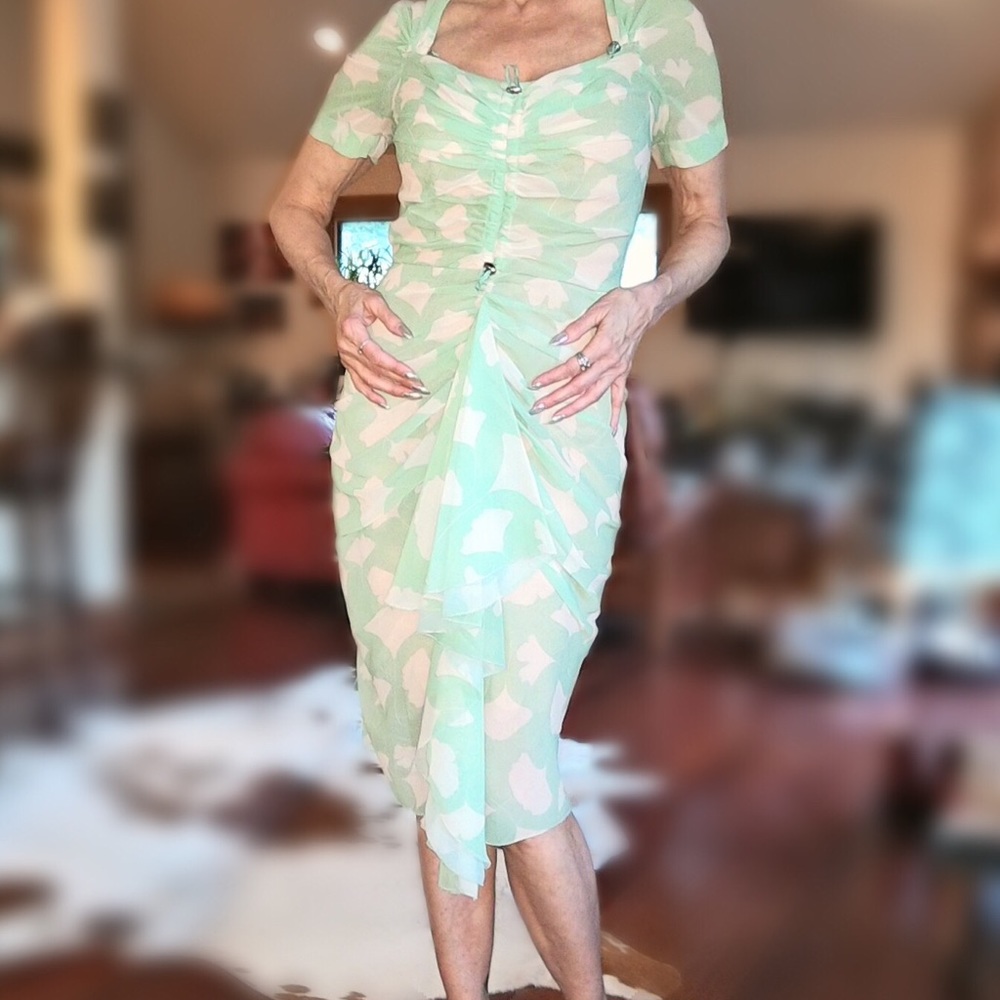 Fabulous vintage inspired party Frock,!